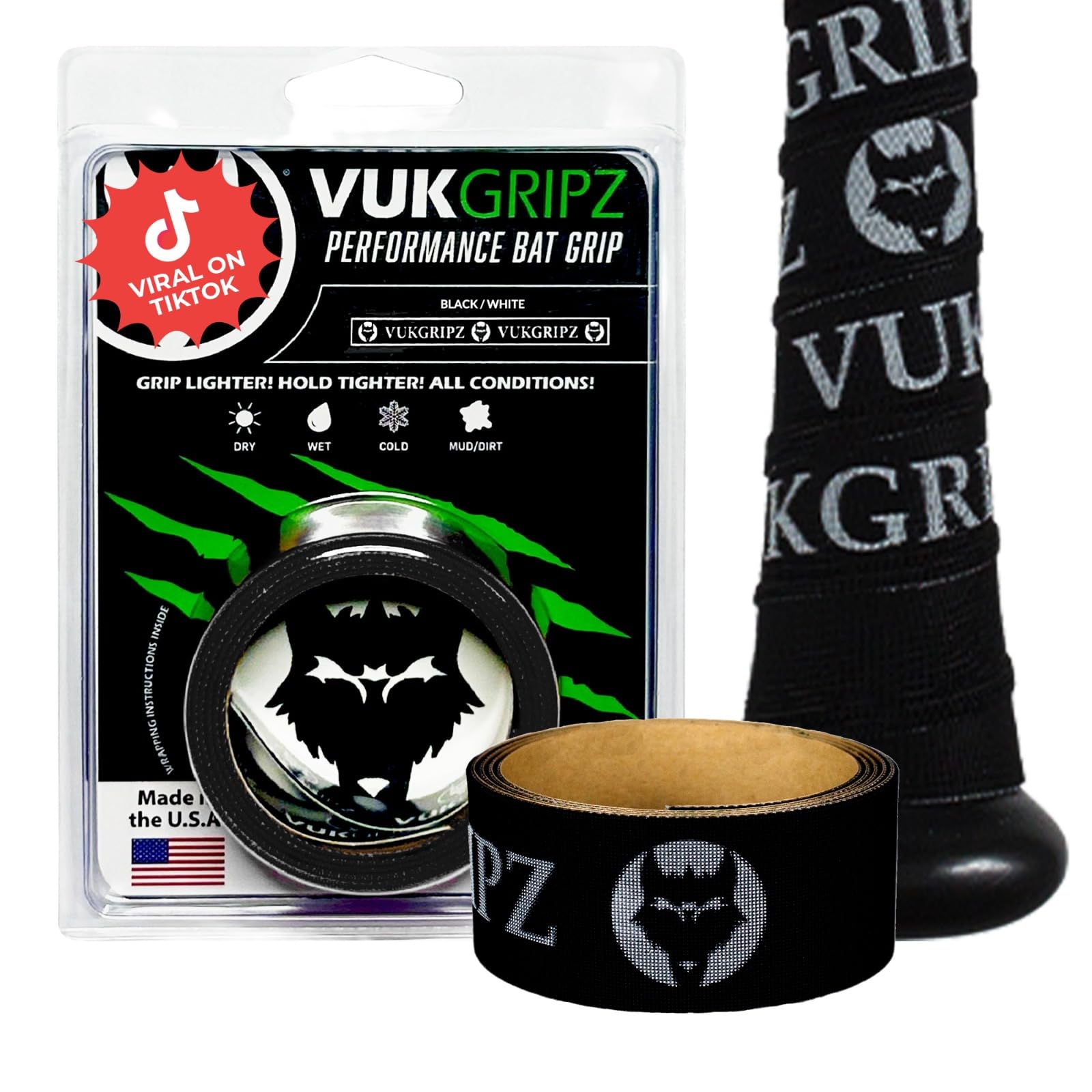 VukGripz Bat Grip Tape