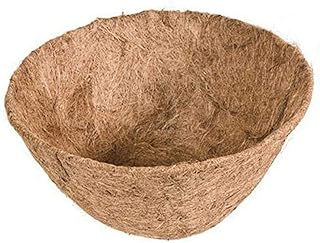 Coco Liner Trough, parepara jardim Coco, Substituição forros coco para pendurar, Forro calha para plantadores, fibra coco natural, Decoração jardim plantas