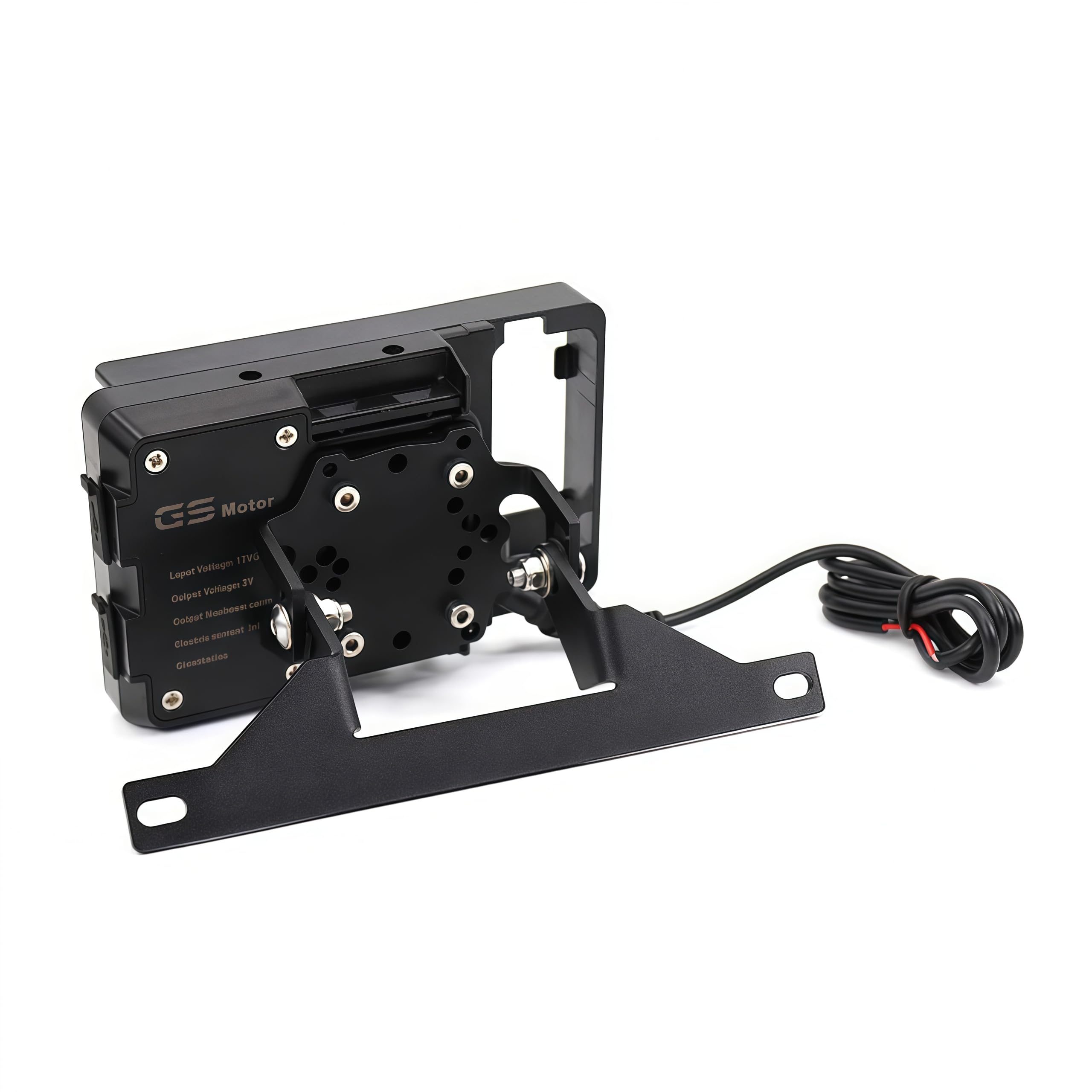 Soporte de teléfono para cargador USB de motocicleta, soporte de navegación GPS para BMW R1150RT R850RT, soporte de montaje de navegación de carga rápida USB dual