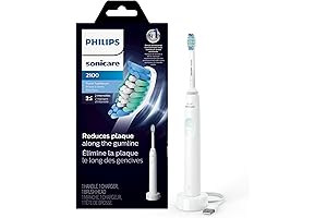 PHILIPS Sonicare 2100 Power Toothbrush, Rechargeable Electric Toothbrush, White Mint, HX3661/04