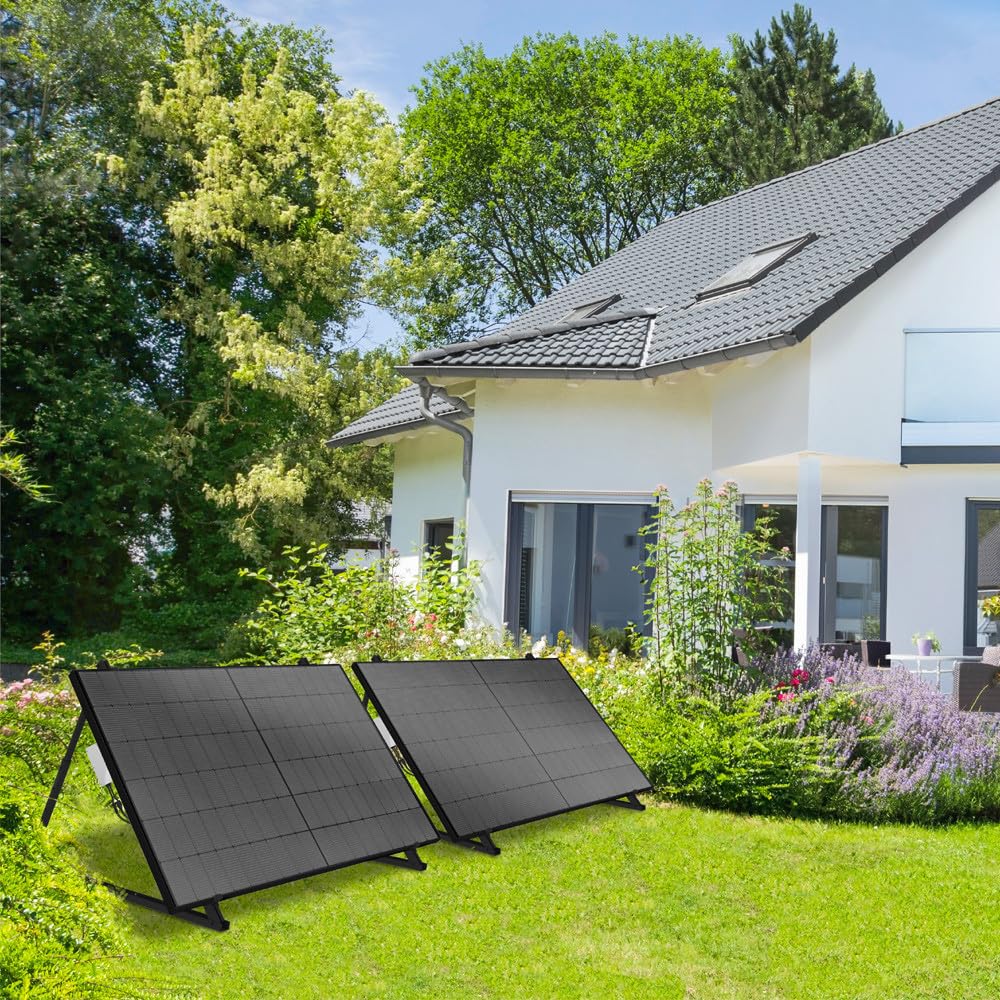 Kit 4 panneaux solaires photovoltaïques - Mecafer premium 1720 W