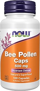 Now Foods Crd Bee Pollen, 100 Count