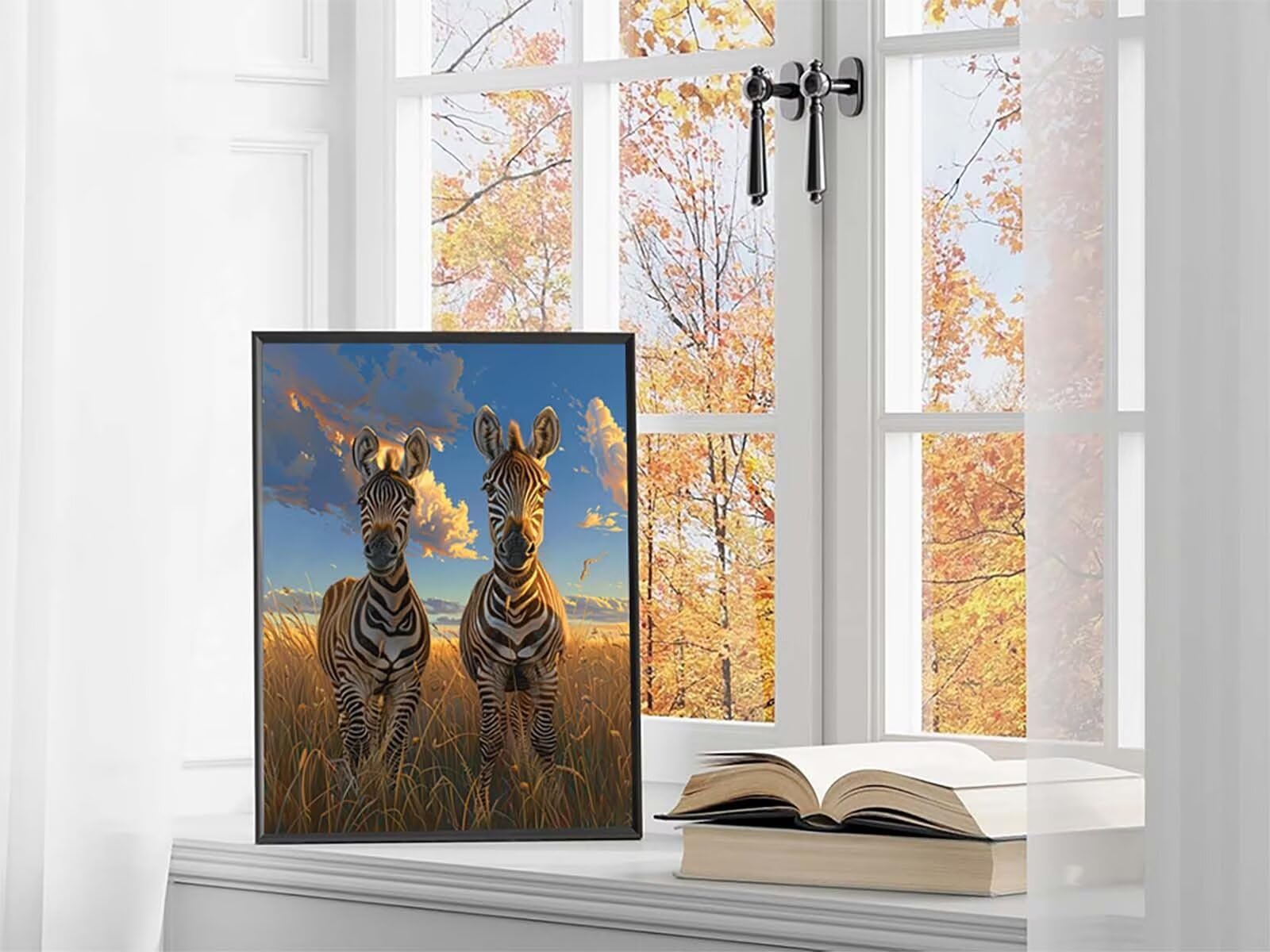 Animale Diamond Painting Adulti 60x80cm, 5D Diamond Painting Kit F-6839