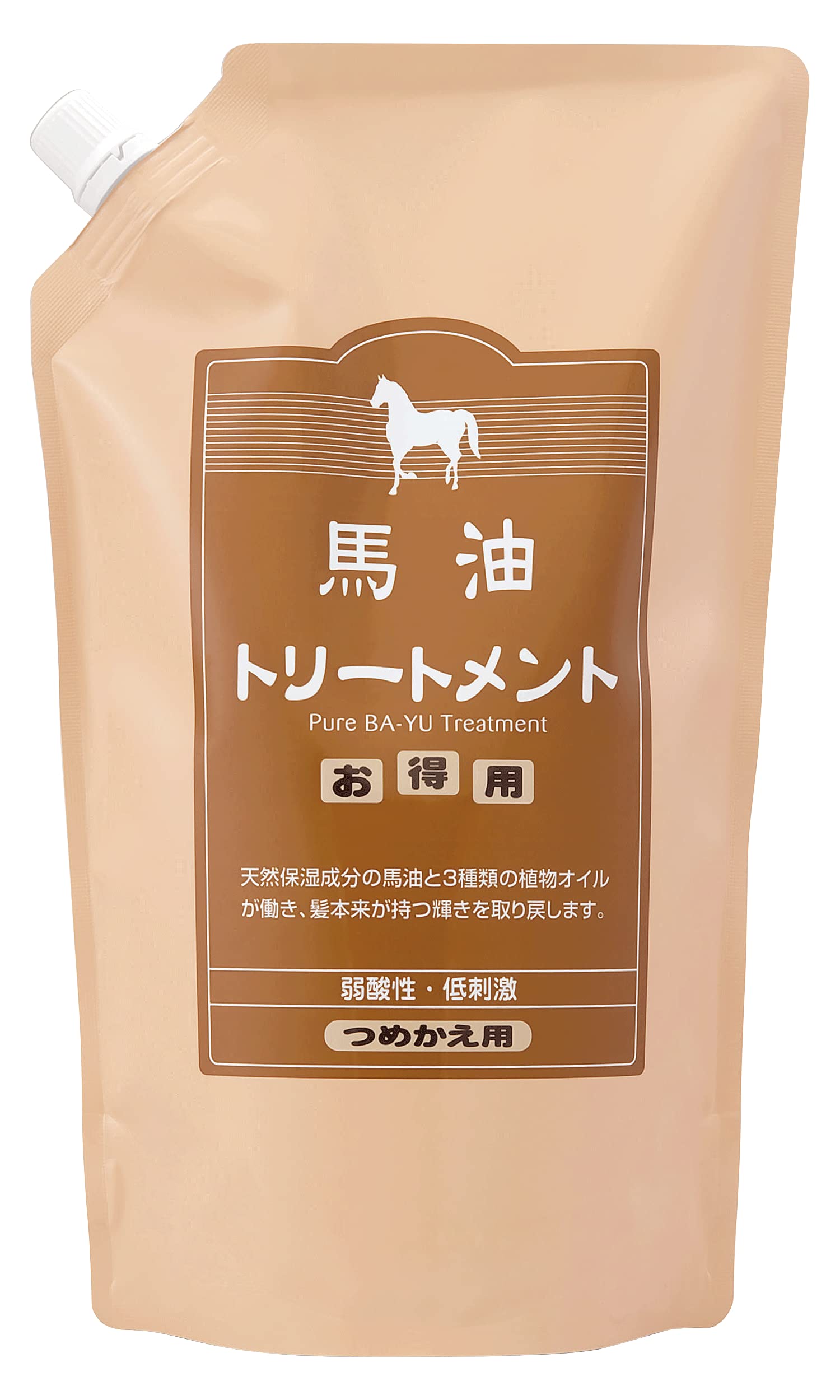 Amazon | アズマ商事 馬油シャンプー＆馬油トリートメント お徳用詰