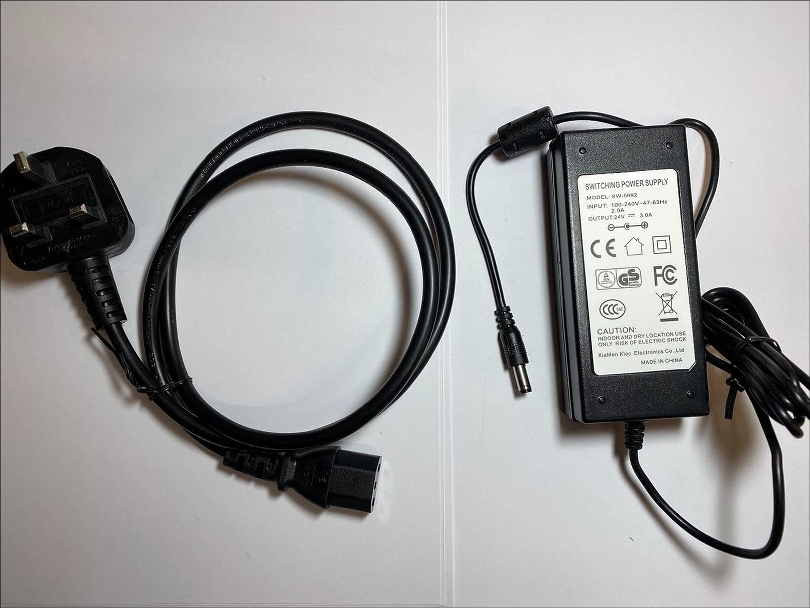 Replacement for 24V 3A 3000mA AC-DC Power Adaptor MP40 Vortech Power Head for a Fish Aquarium