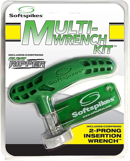 SOFTSPIKES Multi Wrench Kit ,Green