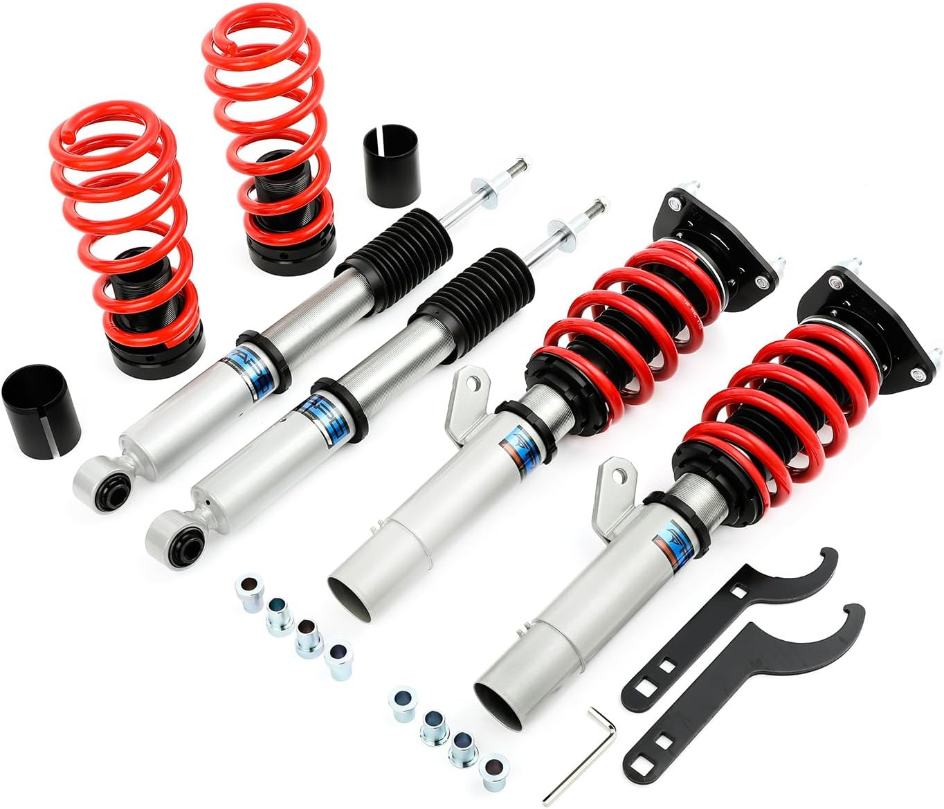 FAPO PS Series Coilover for VW Golf MK7 2012-2020, for 2019+ Volkswagen Jetta Height Adjustable Mono-Tube Lowering Suspension Struts