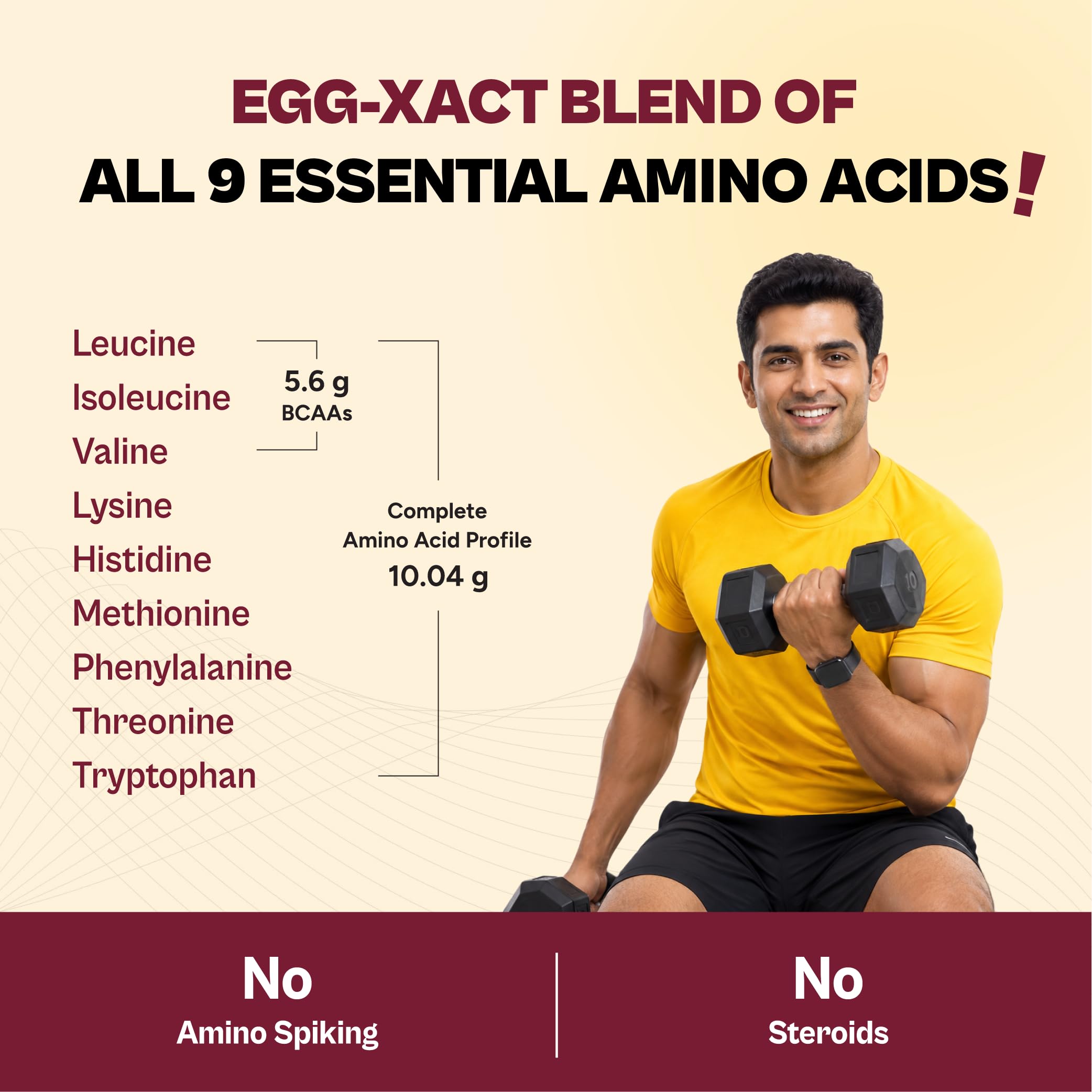 Tata 1mg Egg White Protein Powder | 24g Protein | 5.6g BCAAs per Serve | Cold Coffee — Amazon image 4