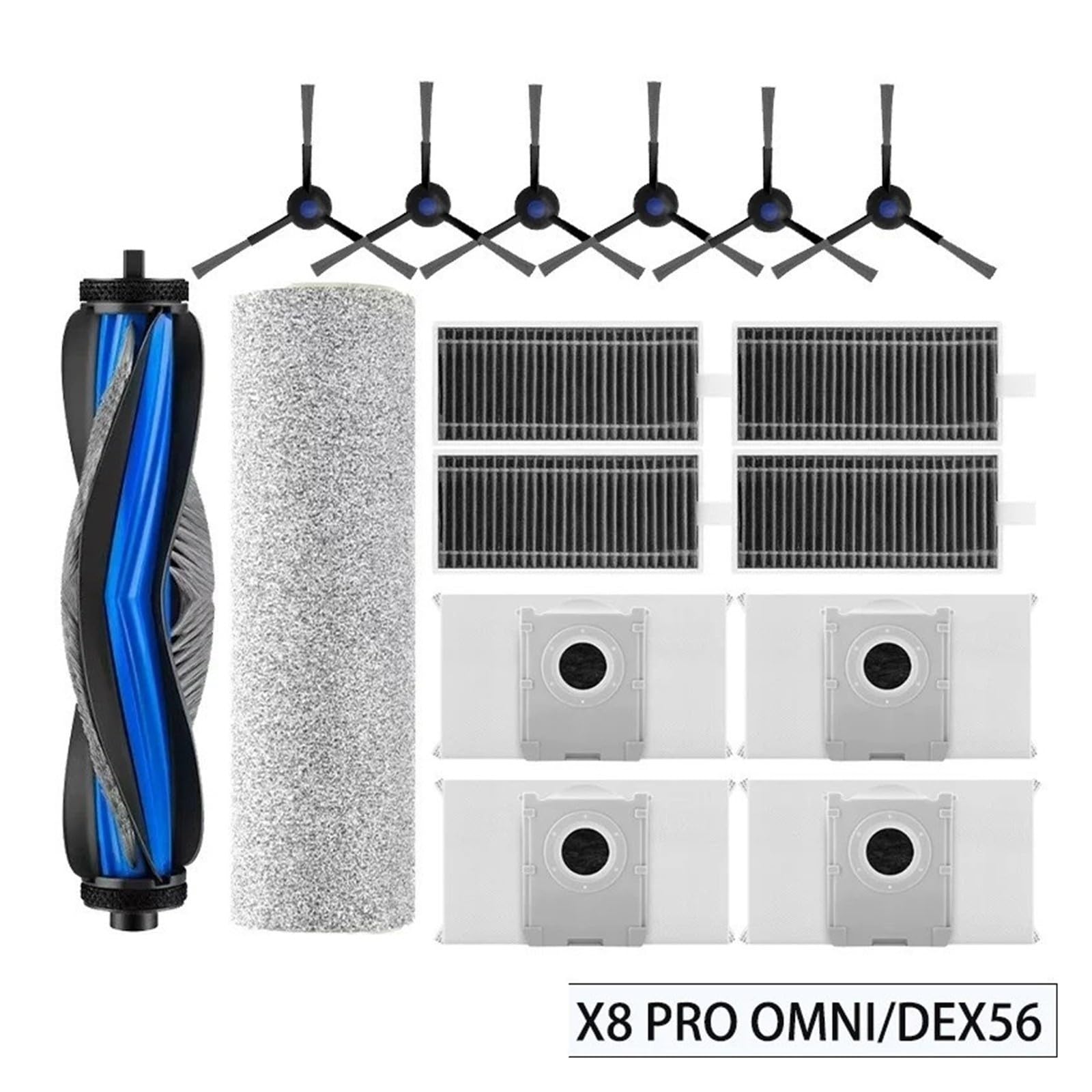 Accesorios Robot Compatible con Ecovacs Deebot X8 Pro Dex 56 Omni