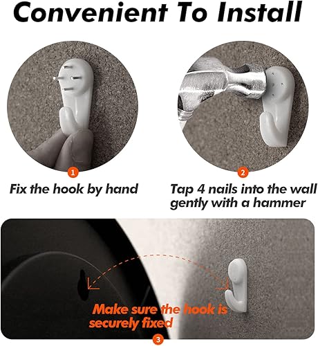 Miniatura 7 de Reloj de pared silencioso de pantalla grande digital con fecha de temperatura, flores de montaña, moderno, sin tictac, funciona con pilas, reloj de