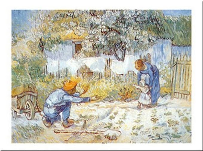 Buyartforless Primi Passi by Vincent Van Gogh 9.5x12 Art Print Poster Amazon.in Home & Kitchen Buyartforless Primi Passi by Vincent Van Gogh 9.5x12 Art Print Poster Amazon.in Home & Kitchen