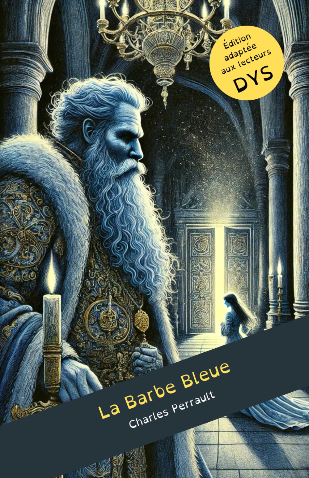 La Barbe Bleue de Charles Perrault - Dyslexie: Edition adaptée pour les lecteurs dyslexiques