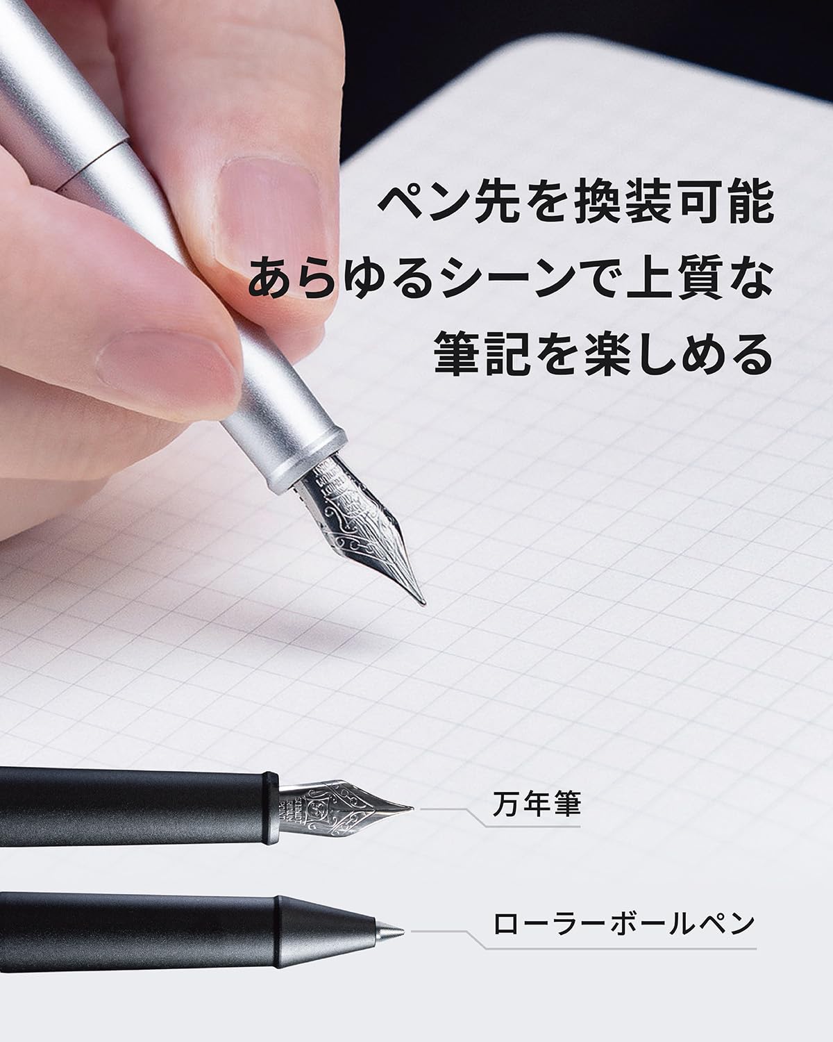 Amazon.co.jp: Hoverpen 3.0 Future 60° Novium Zero Gravity Luxury