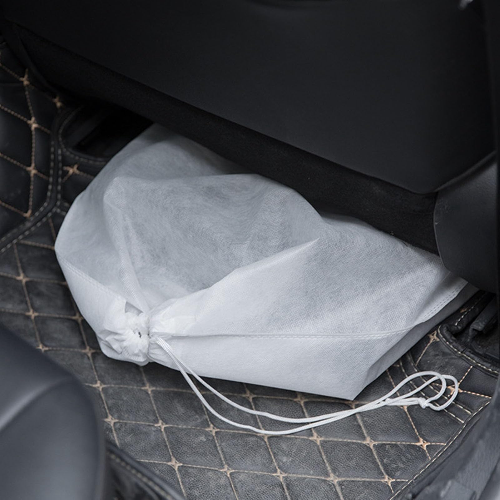 Inodoro de Viaje Plegable, Orinal Portátil Cómodo para Sentarse con Tapa para Adultos que Acampan, Soporte de Carga Fuerte (Negro)