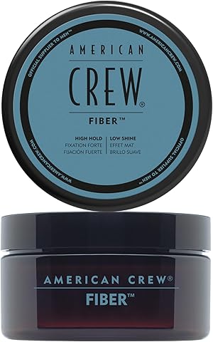 AMERICAN CREW – Classic Fiber, 85 g, Haarwachs für Männer, Haarprodukt mit starkem Halt, Stylingprodukt für viel Textur & mattes Finish, zur täglichen Anwendung