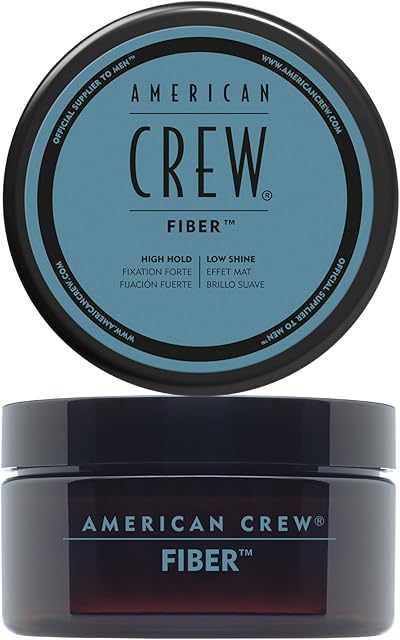 AMERICAN CREW – Classic Fiber, 85 g, Haarwachs für Männer, Haarprodukt mit starkem Halt, Stylingprodukt für viel Textur & mattes Finish, zur täglichen Anwendung