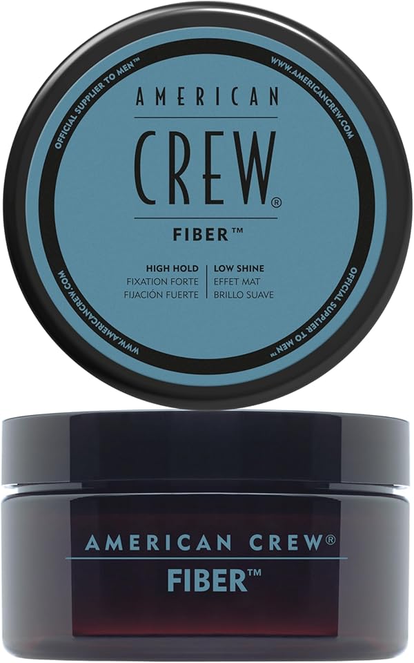 AMERICAN CREW – Classic Fiber, 85 g, Haarwachs für Männer, Haarprodukt mit starkem Halt, Stylingprodukt für viel Textur & mattes Finish, zur täglichen Anwendung