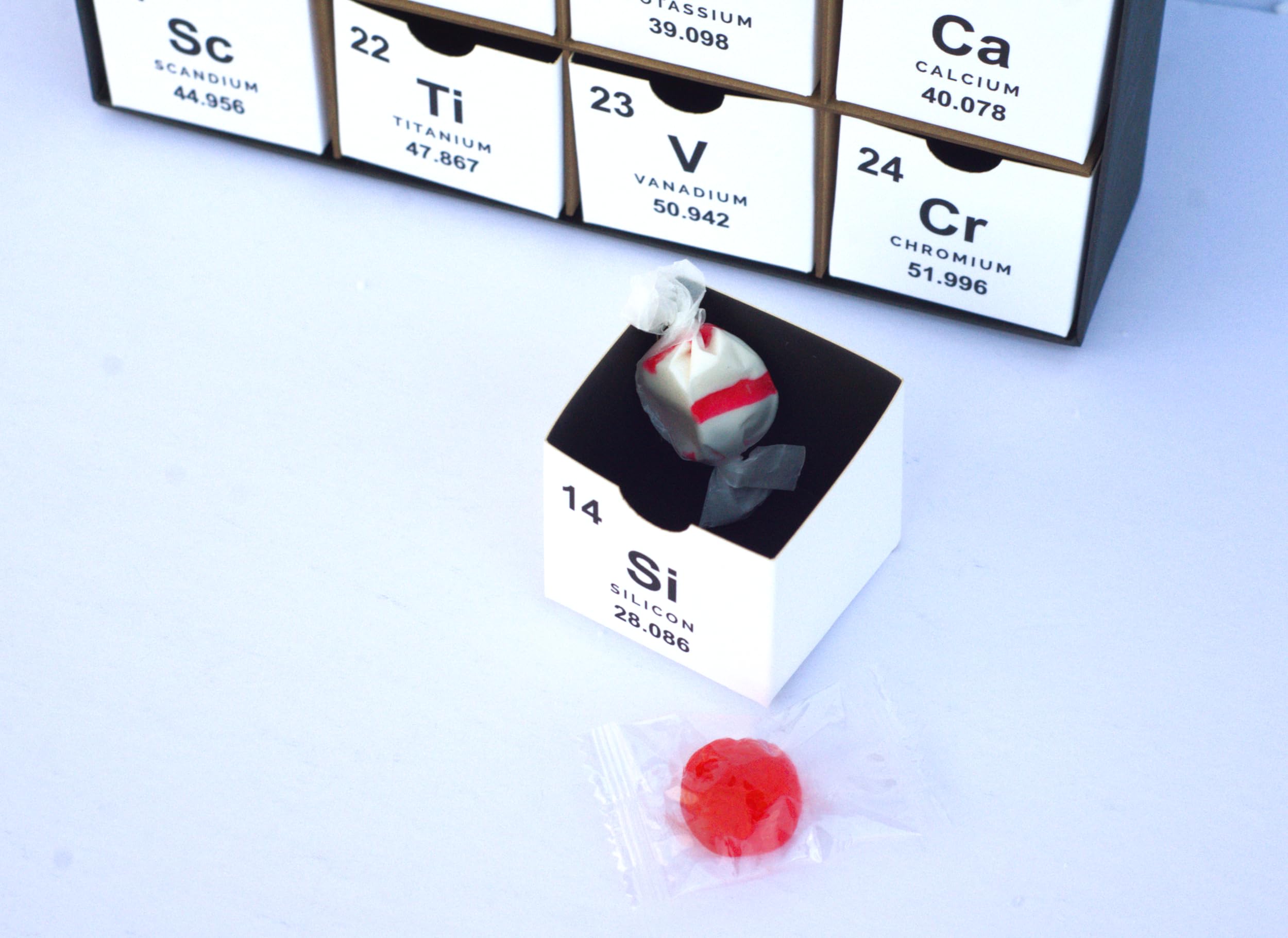 Nerdy Words - Scatola per calendario dell'avvento in cartone fai da te