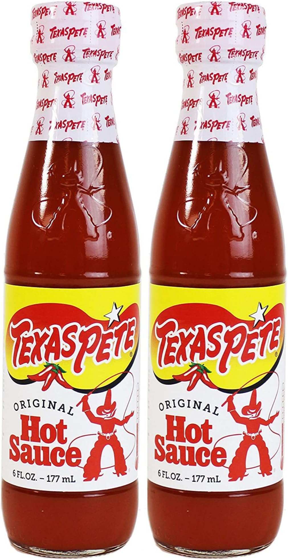 Texas Pete Original Hot Sauce 6 oz. (Pack of 2)