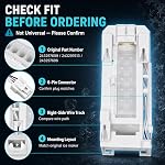 243297609 243297613 Ice Maker Replacement, 6-Pin Refrigerator Ice Maker for Select Fri-gidaire, Electr-olux, Cr-osley, Ke-nmore Models, Replaces 243297606 243297607 243297603 AP6995374