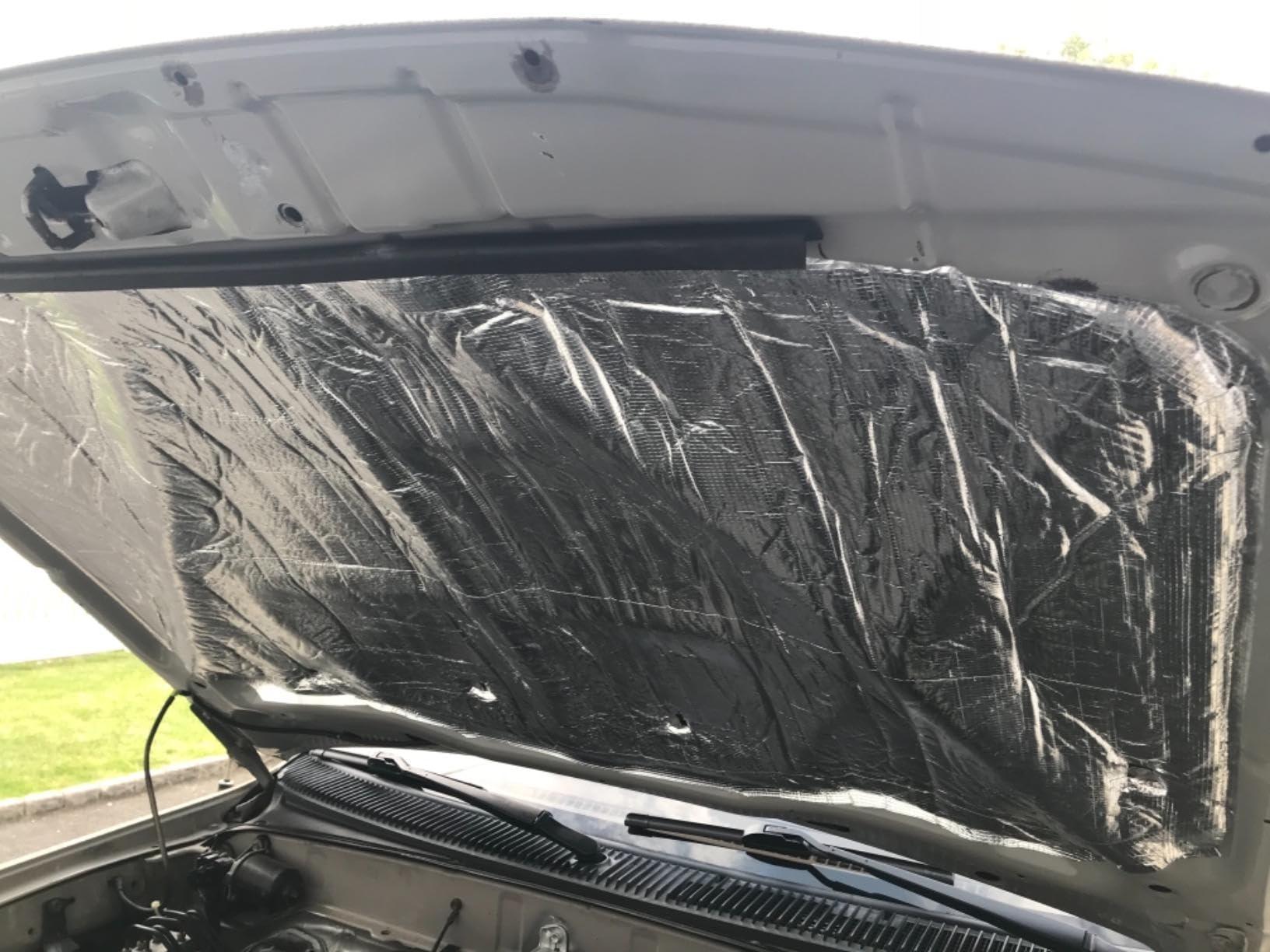 Amazon.com: Zijmat Car Hood Insulation Pad - Sound Deadener & Heat 