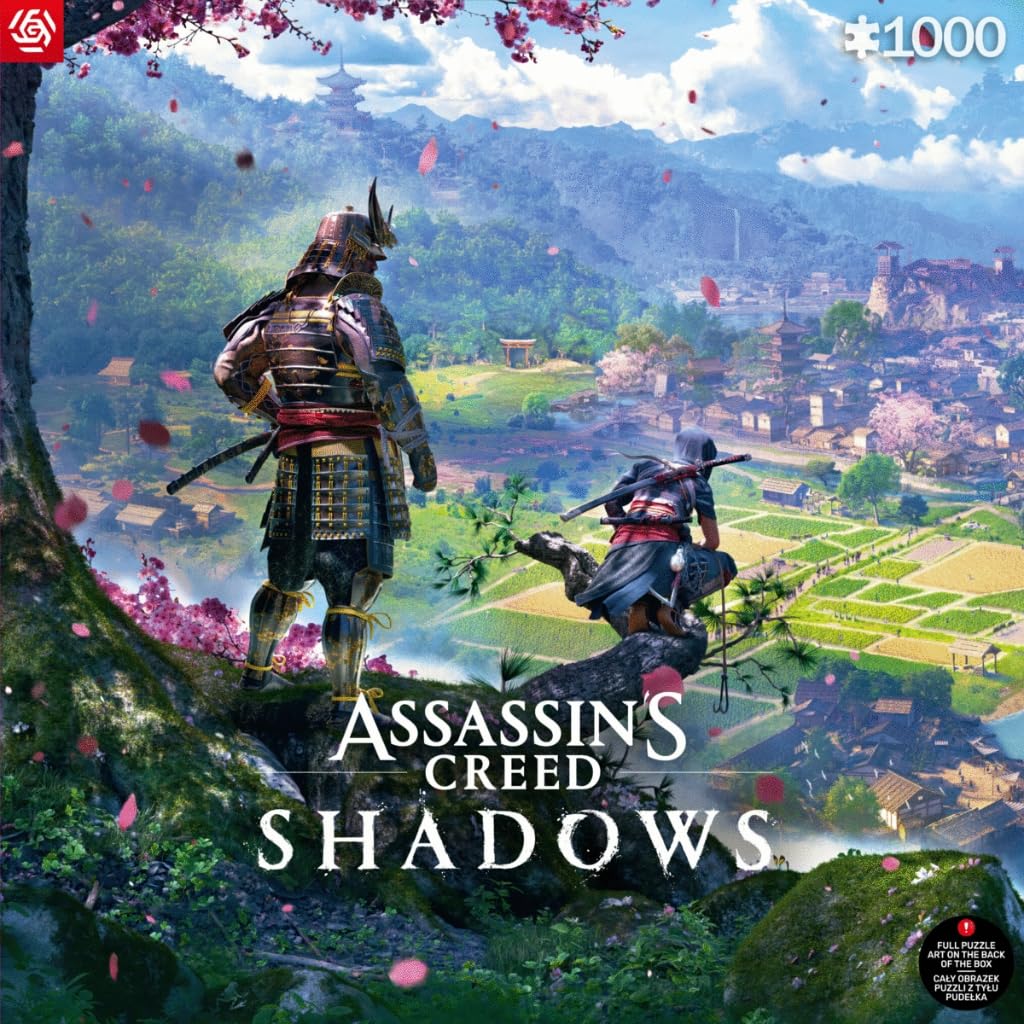 Good Loot | Assassin's Creed: Shadows Vista Of Japan Puzzle | Puzzle, Official Assassin's Creed Artwork, 1000 Pieces, Officially Licensed, 68 x 48 Cm | 1+ Players