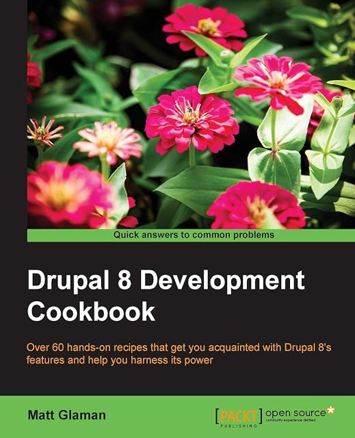 Portada de Drupal 8 Development Cookbook