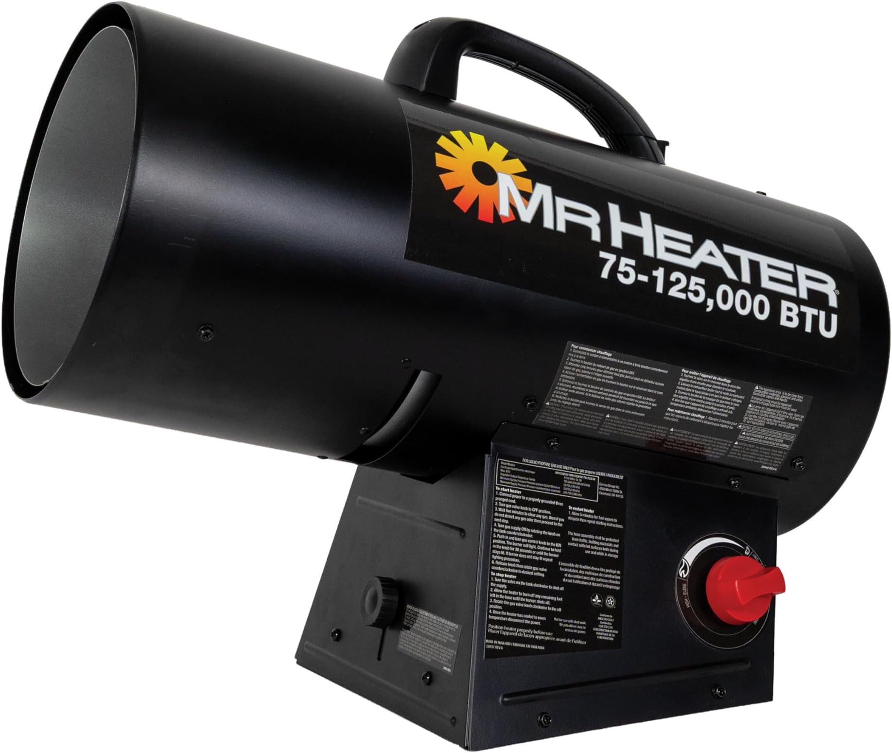 125,000 BTU Forced Air Propane Heater F271390