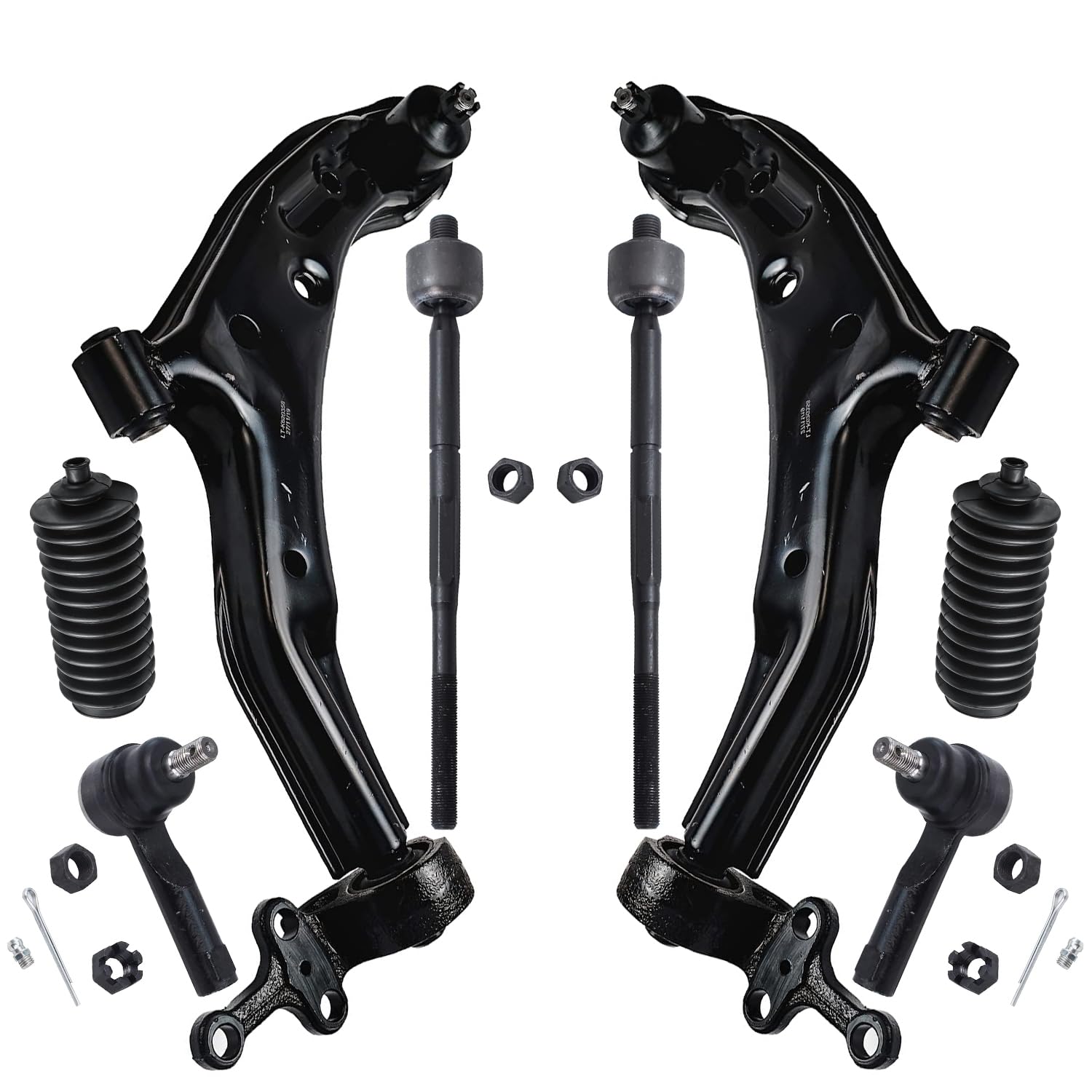Detroit Axle - 8pc Front End Kit for 2001 2002 2003 2004 2005 2006 2007