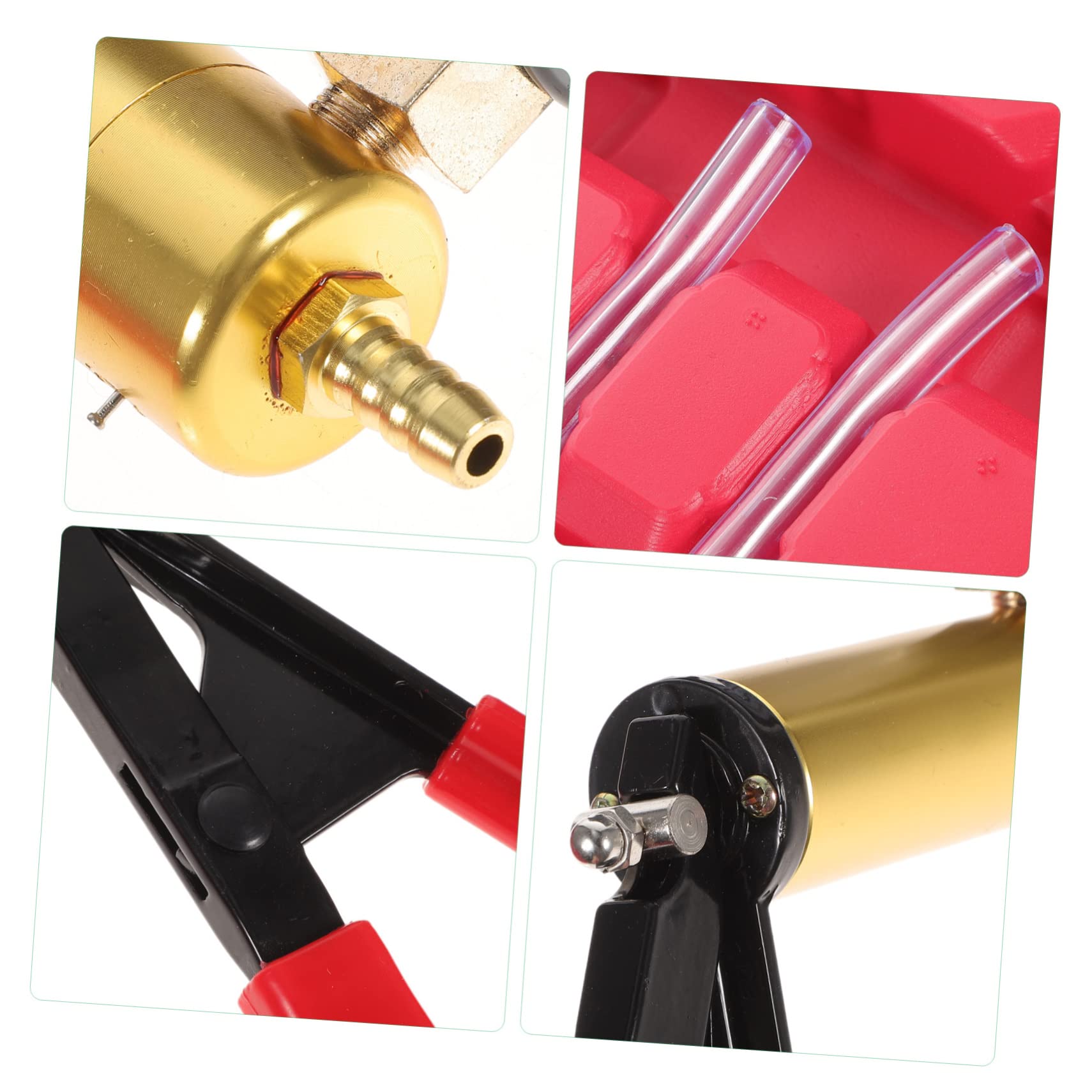 Alipis Bomba De Vacío Manual Kit De Purga De Frenos para Coche Herramienta De Vacío Función De Purga De Aceite De Frenos