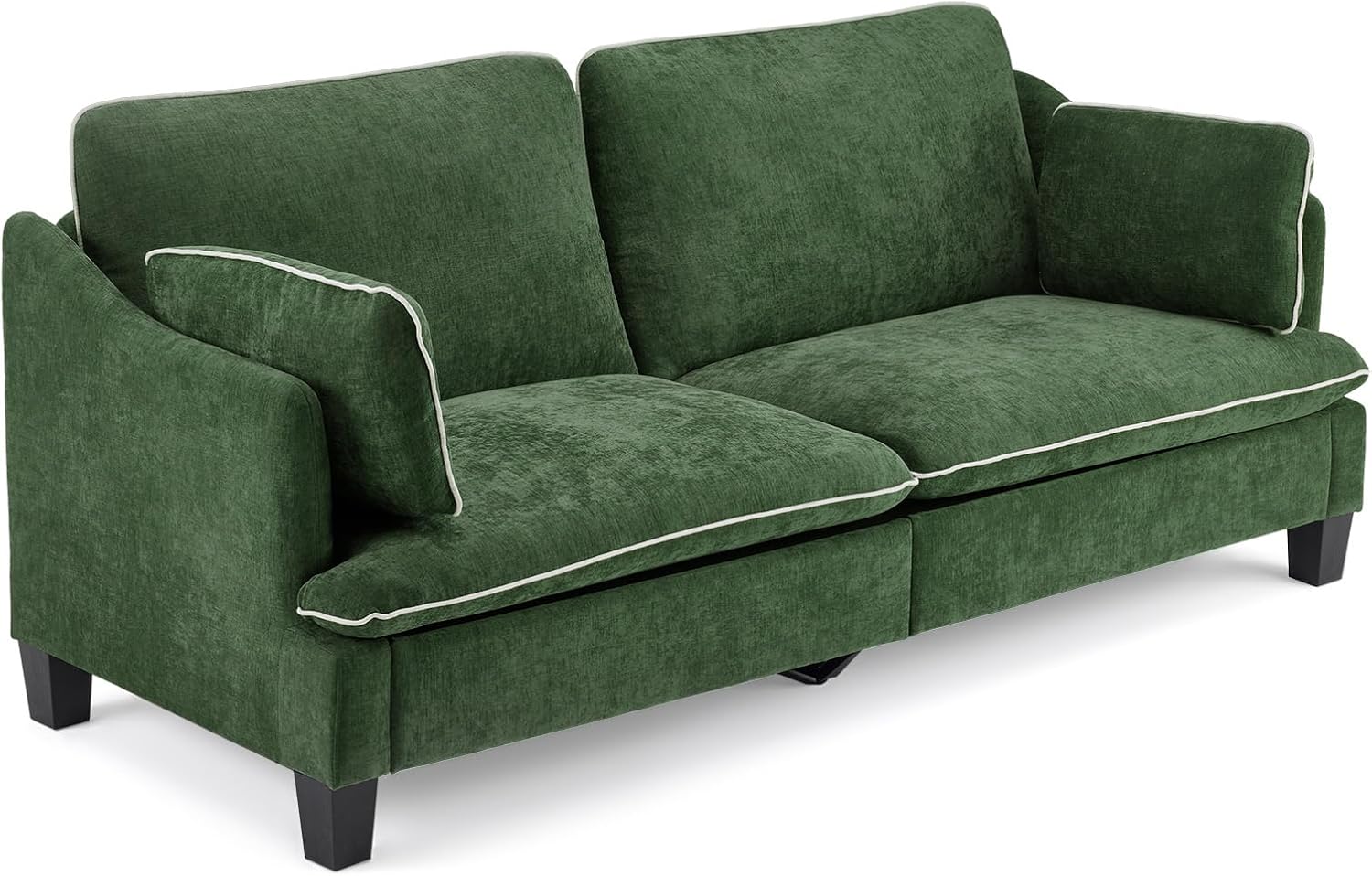 VINGLI 84″ Extra Deep Seat Sofa Couch, 3 Seater Upholstered