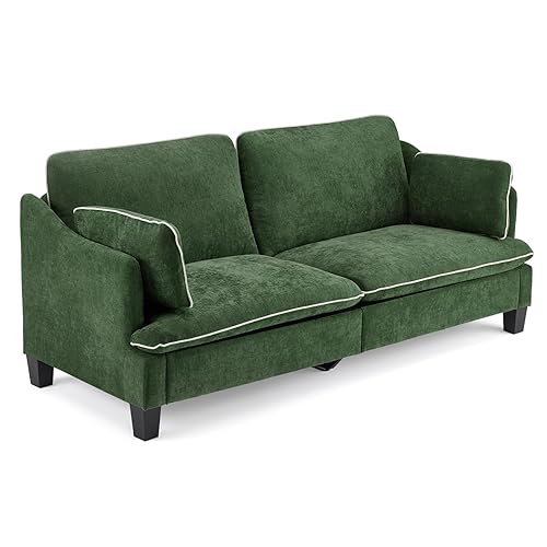 84" Extra Deep Seat Sofa Couch, 3 Seater Upholstered Living
