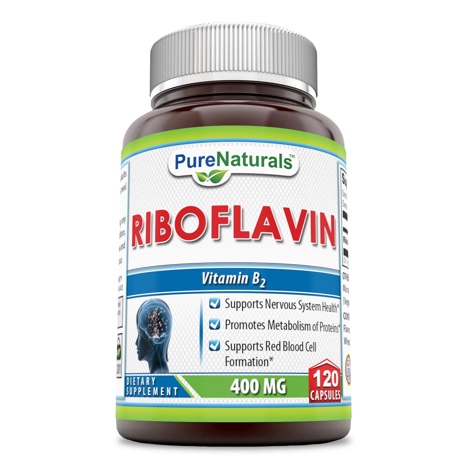 BioInnovations Pharmacal B2400 Capsules Riboflavin 60