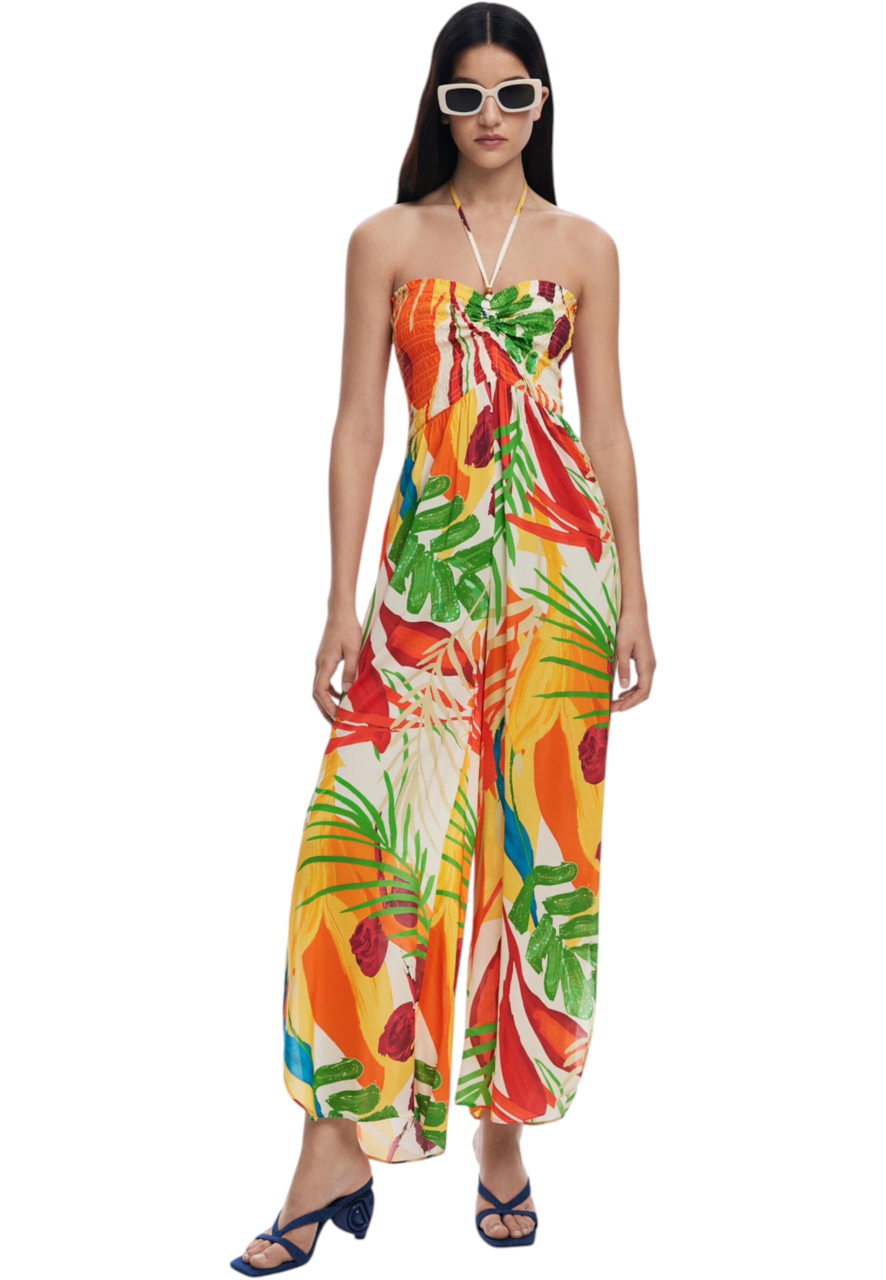 Desigual Swim_Bahamas Jampsuit Bikini Bottoms Mujer