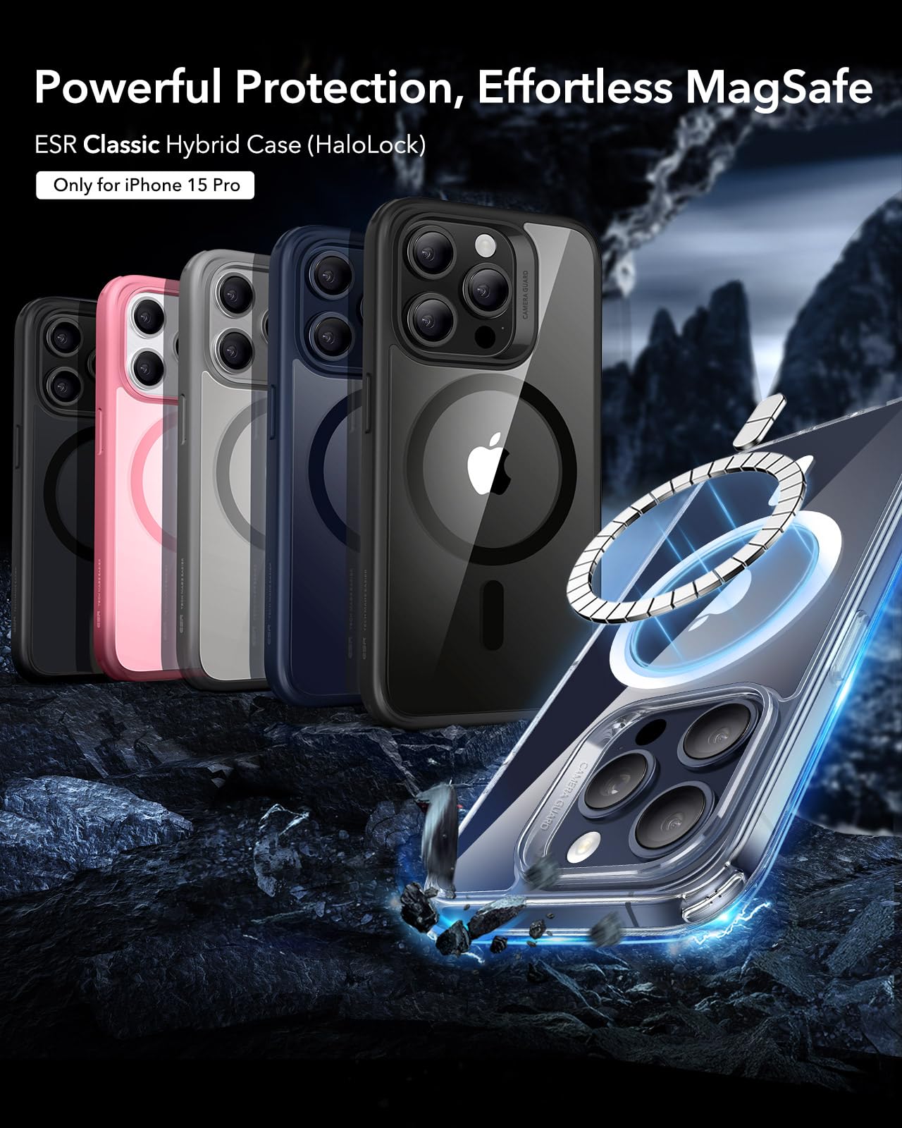 Amazon.com: ESR for iPhone 15 Pro Case, Compatible with MagSafe