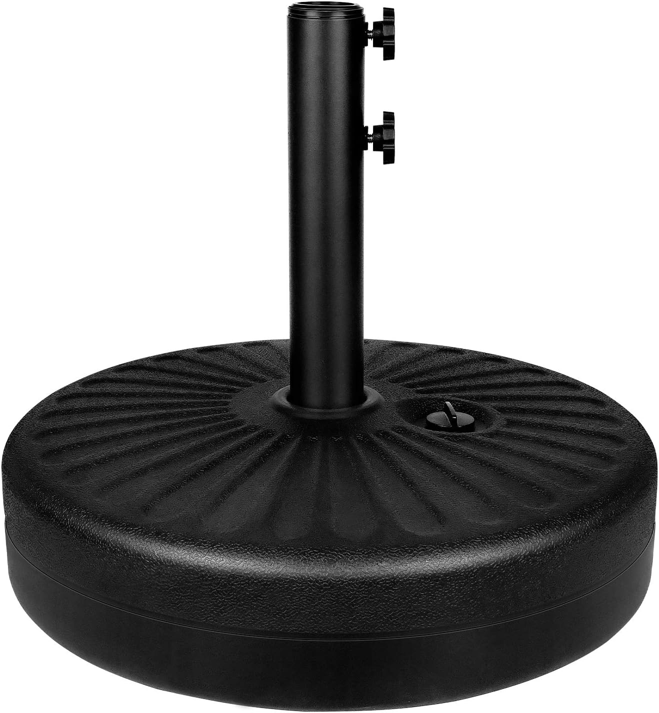 Simple Deluxe 20" Heavy Duty Patio Market Umbrella Base Stand with Steel Hold...