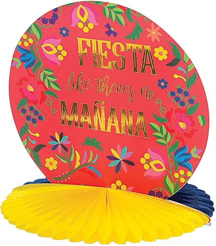 Fiesta Floral Bright Centro de mesa - Decoración de fiesta - 1 pieza