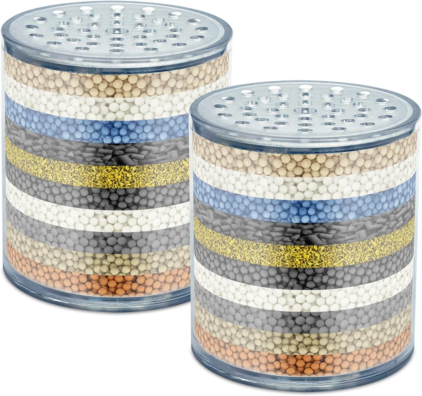 Replacement Shower Head Filter Compatible with feels like om Filtered Softener Shower Head 2 Pcs