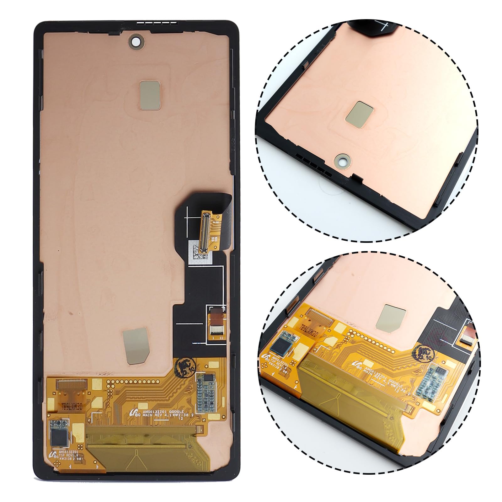 Amazon.com: Ygpmoiki for Google Pixel 6A GX7AS GB62Z G1AZG