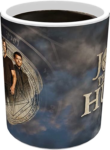 Miniatura 5 de Morphing Mugs Supernatural  Sam and Dean  Join the Hunt  Una taza de cerámica sensible al calor que cambia de color de 11 onzas  Imagen revelada
