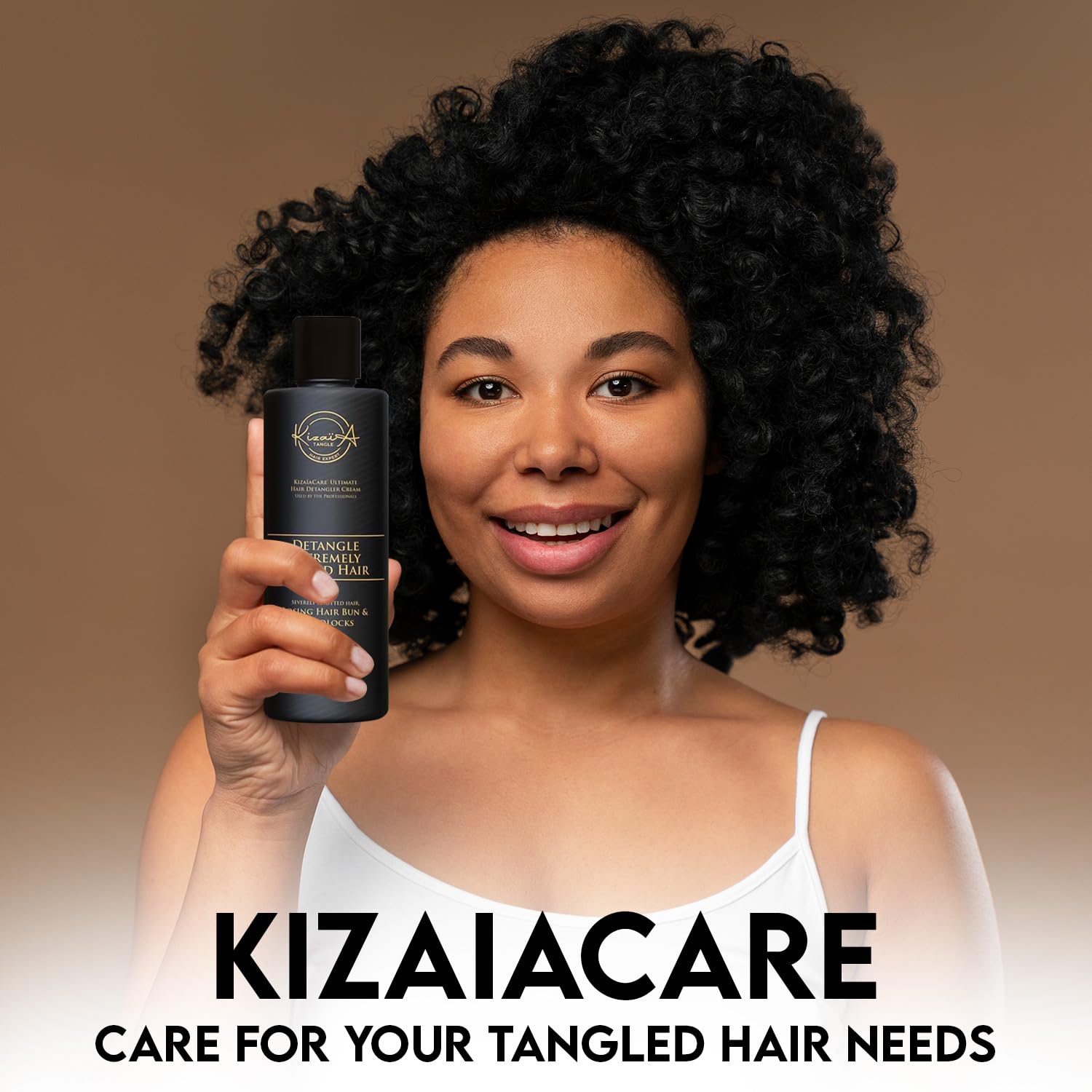 KizaiaCare Ultimate Matted Hair Detangler: Painless detangling solution for tangled, knotted, matted or dreadlocked hair. | Adults & Children Suitable for all types. - Image 3