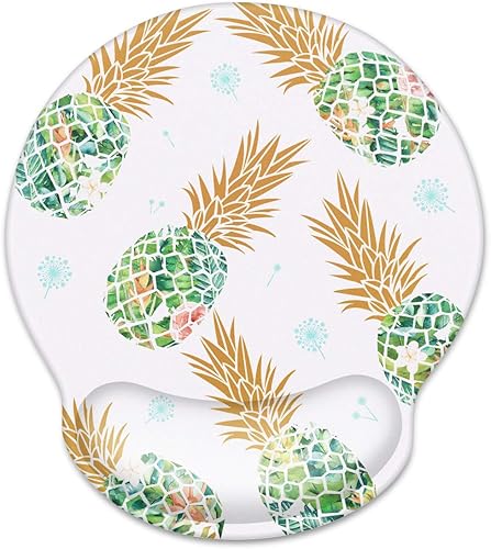 Miniatura 8 de WAVEYU Alfombrilla de mouse ergonómica con soporte de muñeca, alfombrilla de mouse de oficina con reposamuñecas, alfombrilla de mouse para