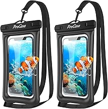 ProCase 2 Pack Floating Waterproof Phone Pouch Up to 7