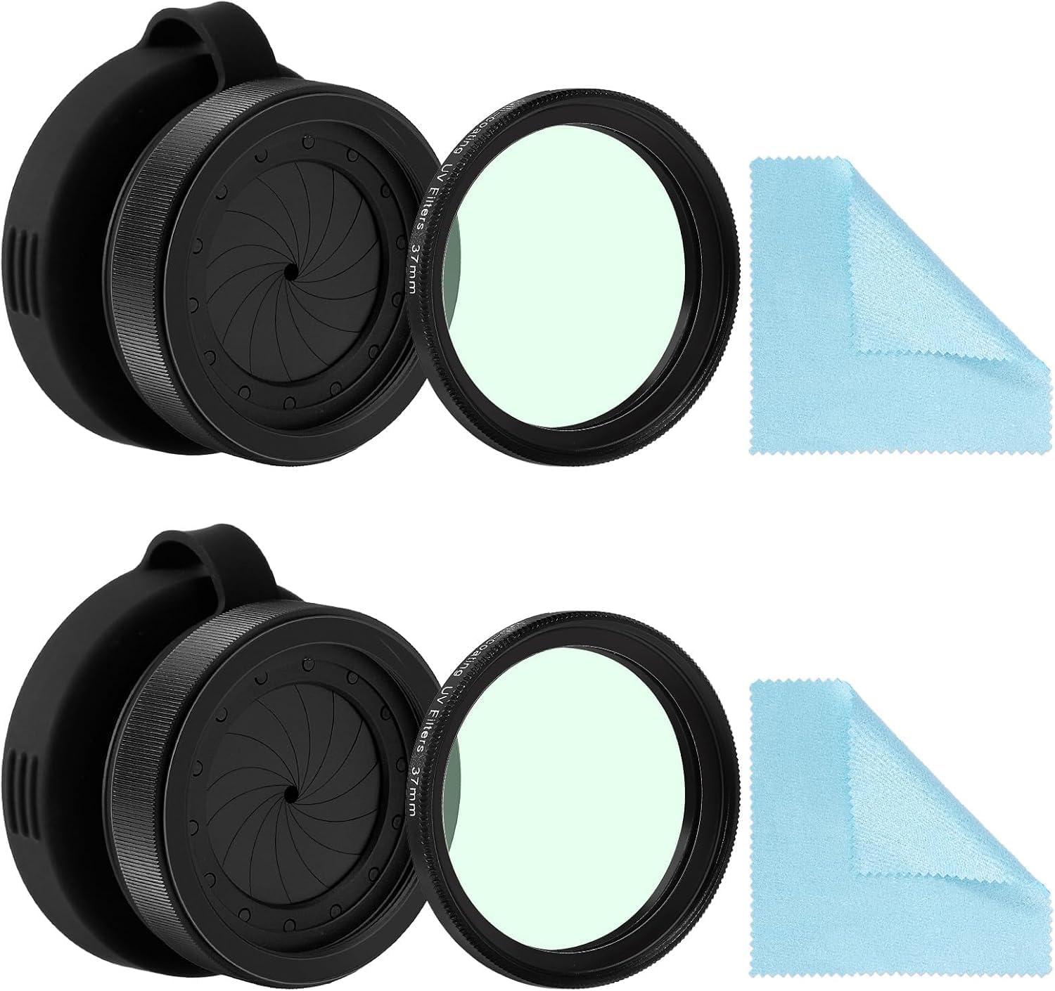 Adjustable Iris Diaphragm Filter Pack for PVS-14 and lens adapters