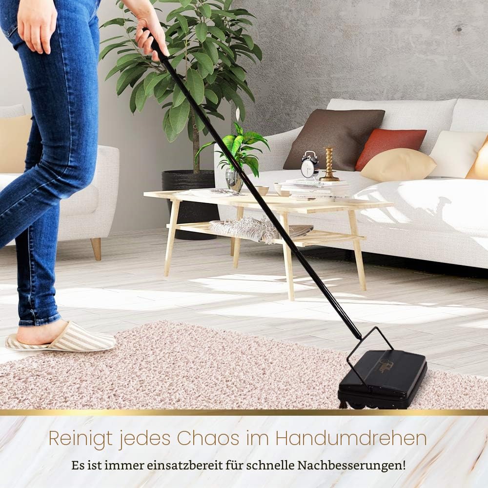 Fuller Brush Teppichkehrer, Goldfarben
