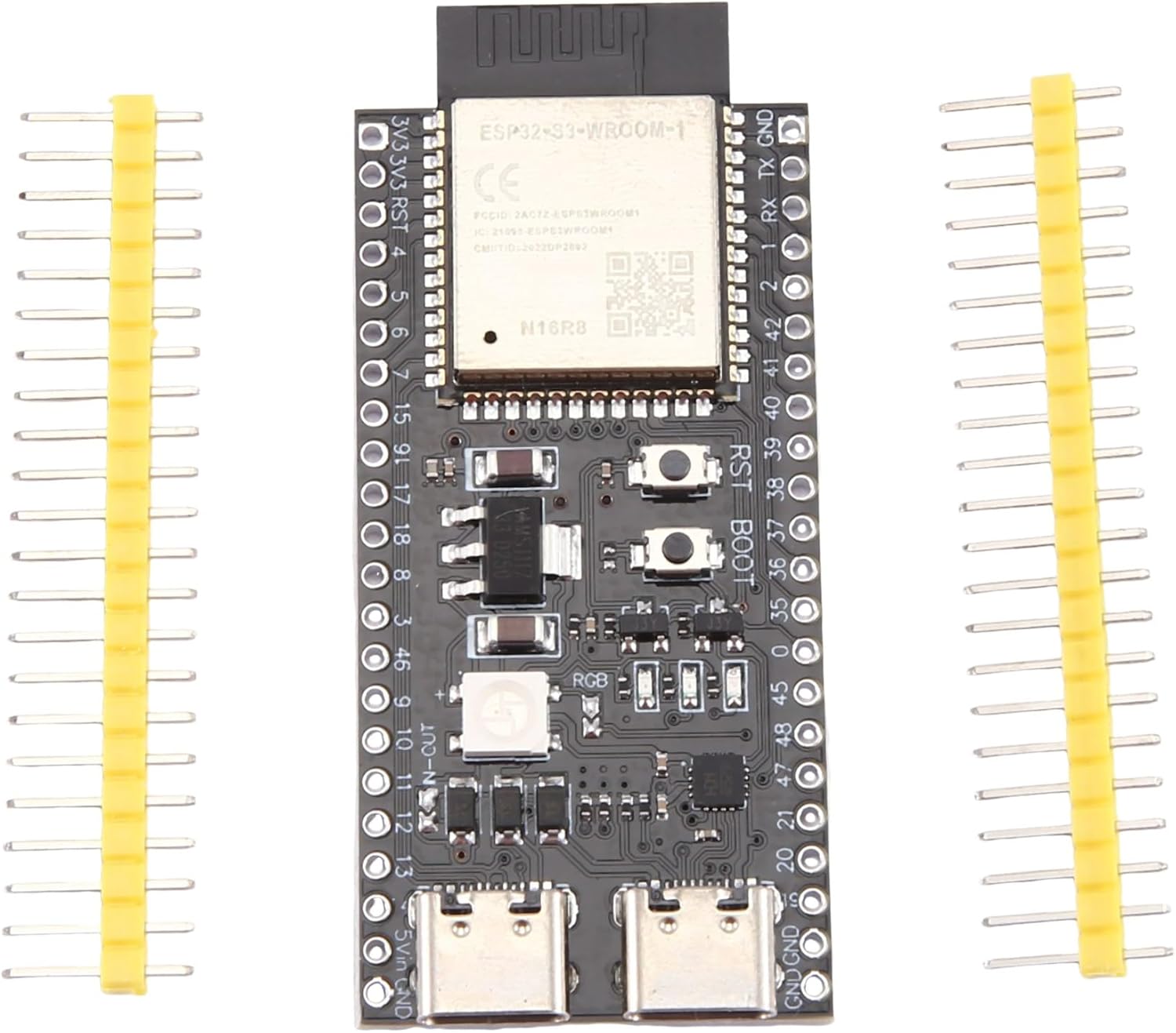 CENMEN Carte de développement ESP32-S3 N16R8 DevKitC-1 WROOM-1 Carte de ...
