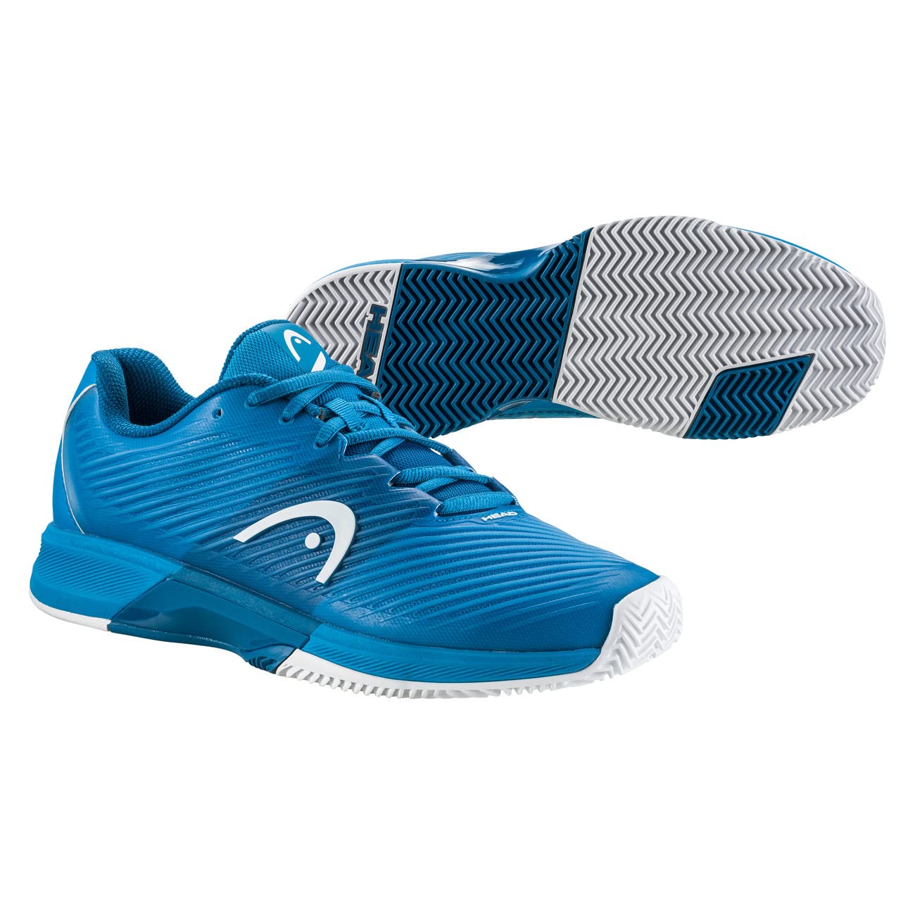 HEAD Revolt Pro 4.5 tennisschoenen voor heren, wit/bosbes, EU 46, Wit Blueberry, 46 EU