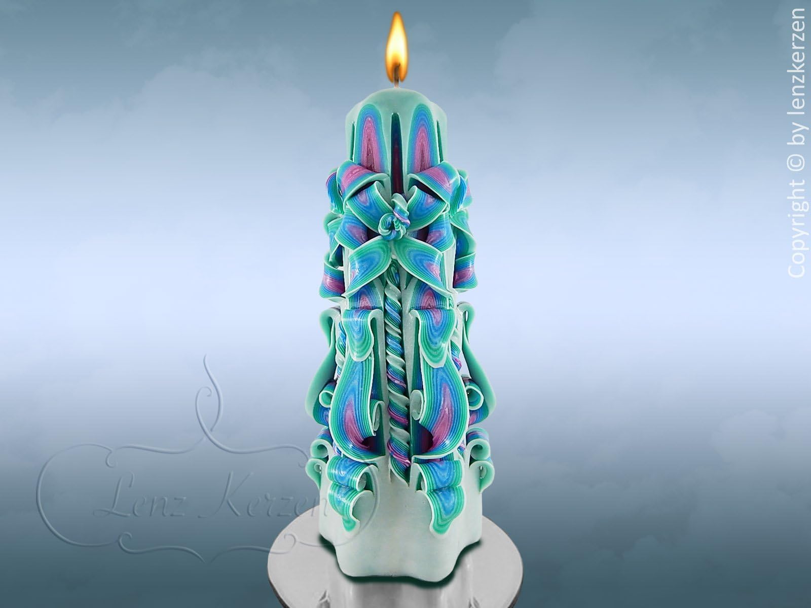 Carved Candles Christmas Candles Christmas gifts housewarming birthday anniversary gifts for her him