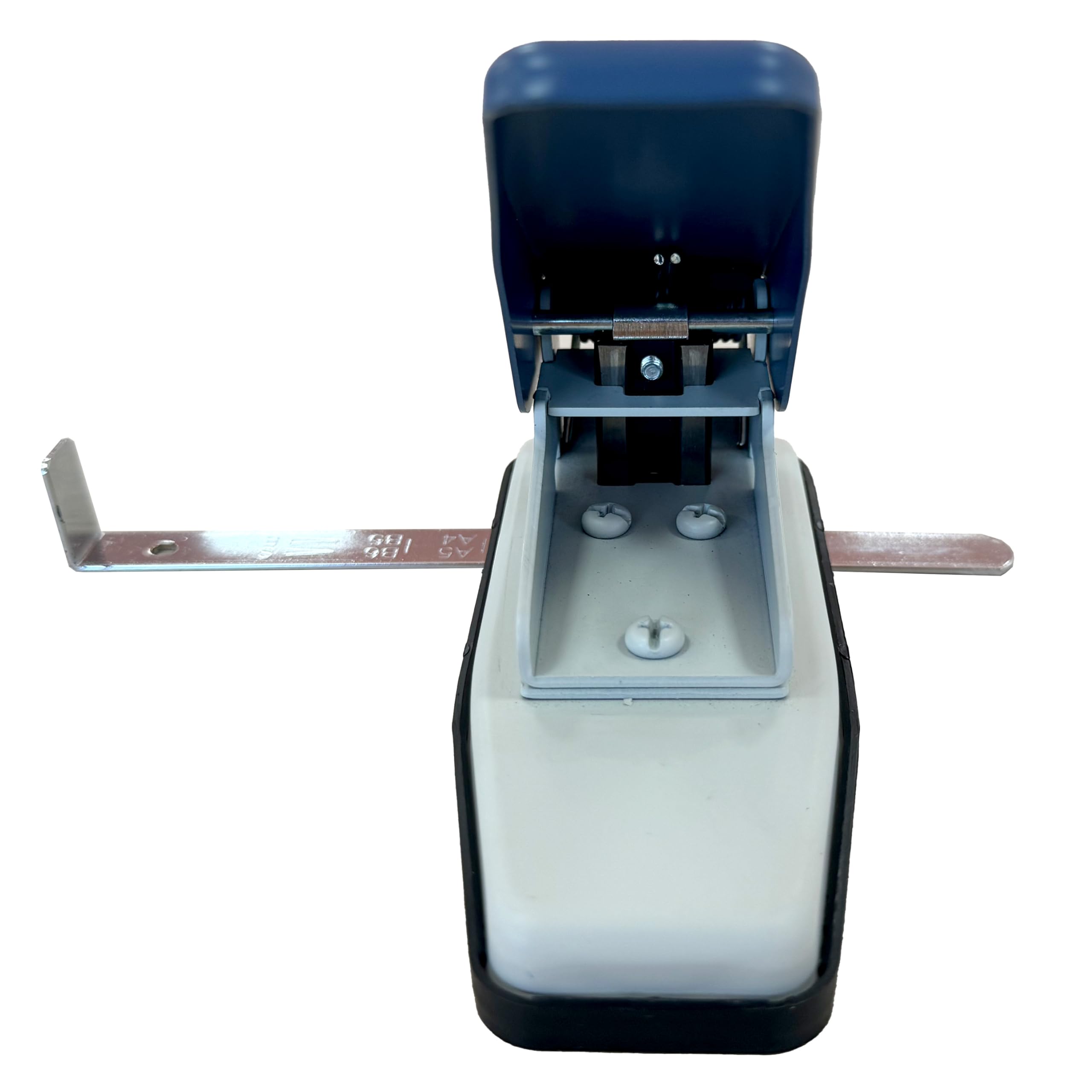 Perforadora de papel de uñero DP-10. Con tope lateral ajustable. Uñero de diámetro 20 mm.