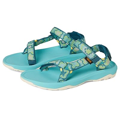 Teva Kids Hurricane XLT 2 (Little Kid/Big Kid) Girls Shoes Neon Floral Bright Teal